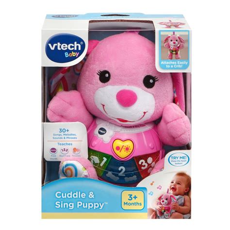 Vtech Baby Cuddle And Sing Puppy Pink Baby Toy Toys