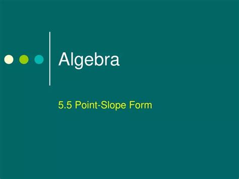 Ppt Algebra Powerpoint Presentation Free Download Id8677101