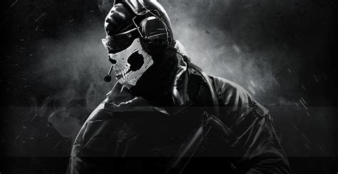 Ghost Call Of Duty Black White Wallpapers Hd Desktop And Mobile