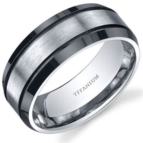 2b6223f893628fc9175bff791e64eff5 Titanium Rings Mens Titanium Wedding Bands 