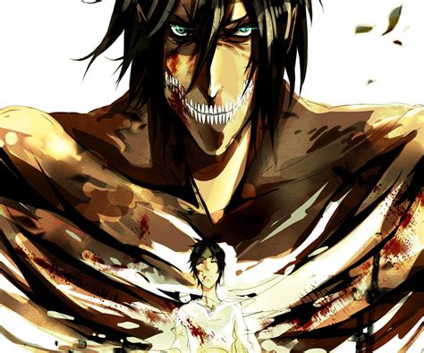 Want to discover art related to eren_jaeger? Eren Jaeger by Anything-Evil on DeviantArt