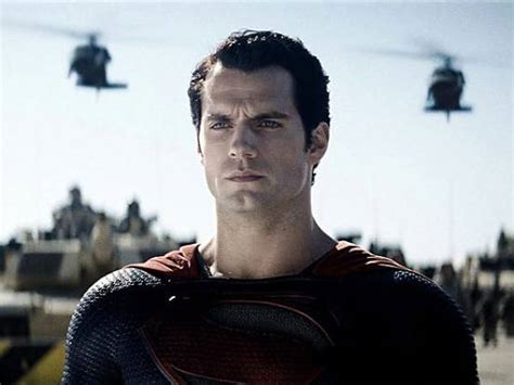 new man of steel image with henry cavill as superman