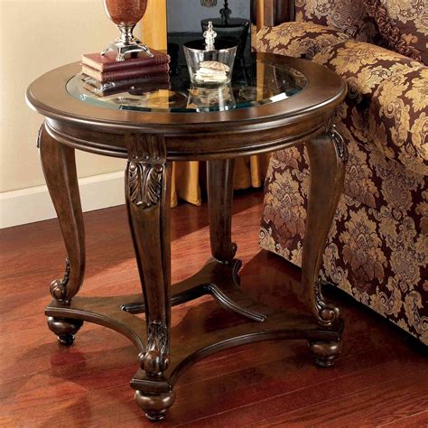 Round Living Room End Table Baci Living Room