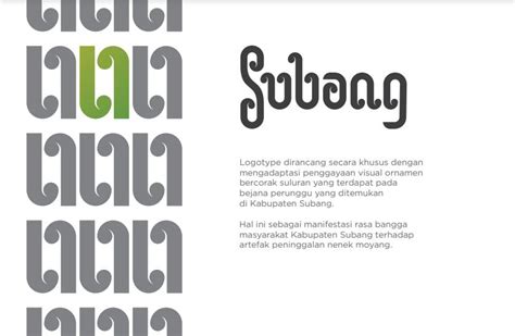 Logo Branding Wisata Subang Diluncurkan Berikut Makna Setiap Detail