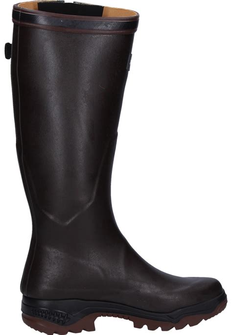 Aigle Parcours 2 Vario Brown Rubber Boots The Rubbe