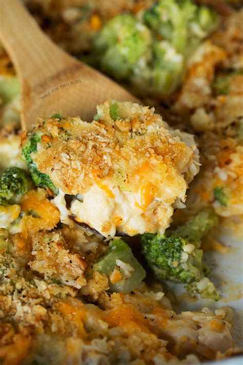 This cheesy chicken broccoli casserole is a simple, quick and delicious dinner filled with chicken. Broccoli, Rice, and Chicken Casserole - Make-Ahead Baked ...