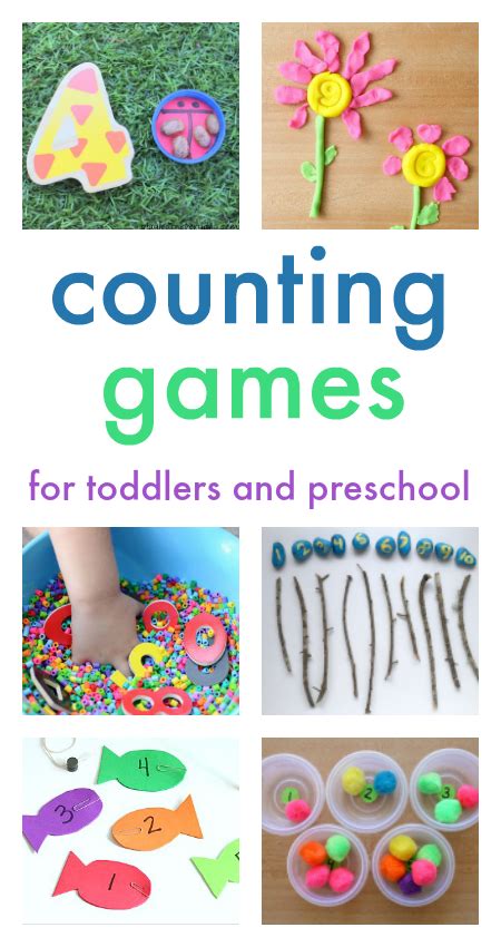 22 Counting Games For Toddlers And Preschool Math Activities For