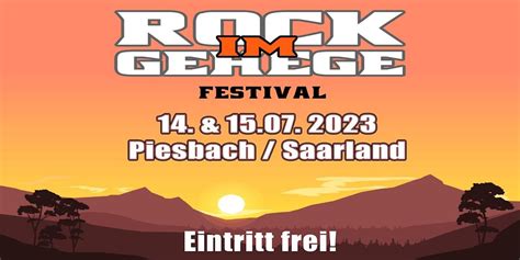 Rock Im Gehege Festival 2023 Litermontstraße Nalbach 14 July To 16 July