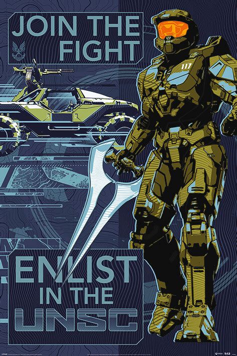 Halo Infinite Join The Fight Poster Plakat Kaufen Bei Europosters