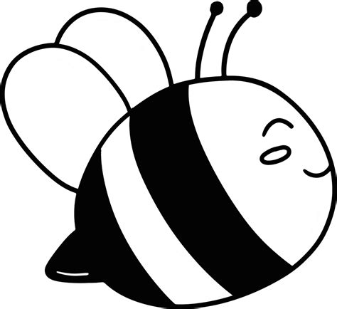 50 Bee Outlines Save The Bees Bee Hives Honey Bees Png