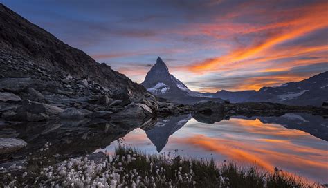 Captured In The Swiss Alps Of Zermatt Featuring The Magical Matterhorn