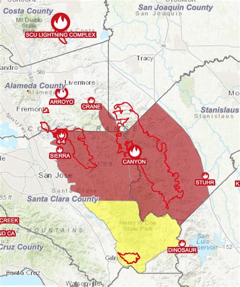 California Wildfire Evacuation Map