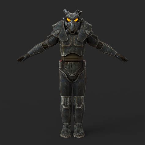 Fallout Newvgas Remnant Enclave Power Armor Custom Full Body Wearable