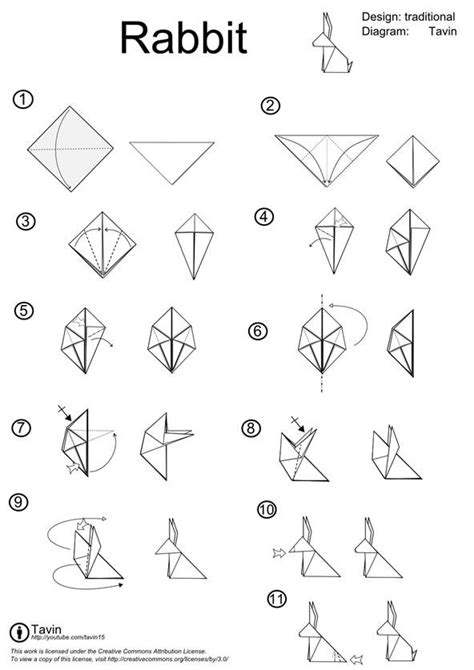 How To Fold An Origami Rabbit Origami Wonderhowto