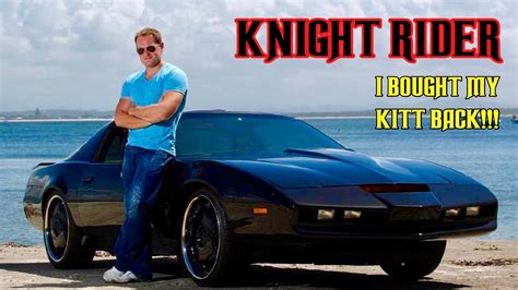 I Bought My Kitt Back Knight Rider Pontiac Trans Am