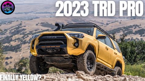 2023 4runner Trd Pro Color Options Youtube