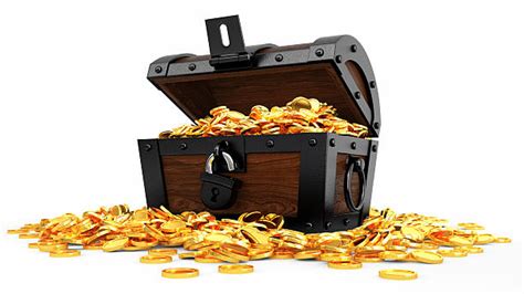 Treasure Chest Gold Coins Stock Photos Pictures And Royalty Free Images
