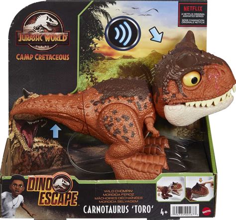 Buy Jurassic World Camp Cretaceous Chompin Carnotaurus Toro Dinosaur