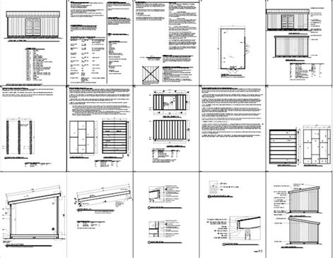 12x20 Shed Plans How To Build Diy Blueprints Pdf Download 12x16 12x24