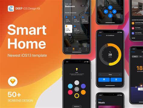 Top 10 Ui Kits For Designing Smart Home Apps Csform