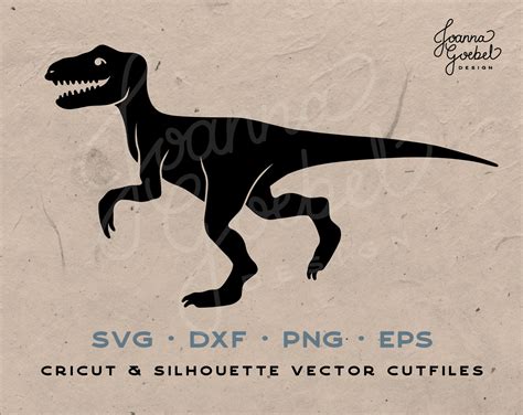 Velociraptor Svg Dinosaur Svg Dinosaur Clipart Png Cricut Etsy Australia