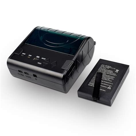 80mm Compact Portable Wireless Printers Bluetooth Usb Rs232 Interface