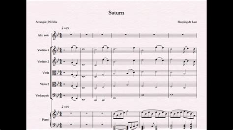 saturn sleeping at last strings and piano youtube