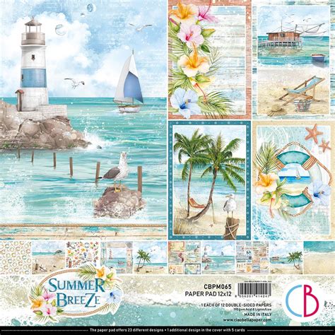 Ciao Bella Summer Breeze Collection Paper Collection Kit