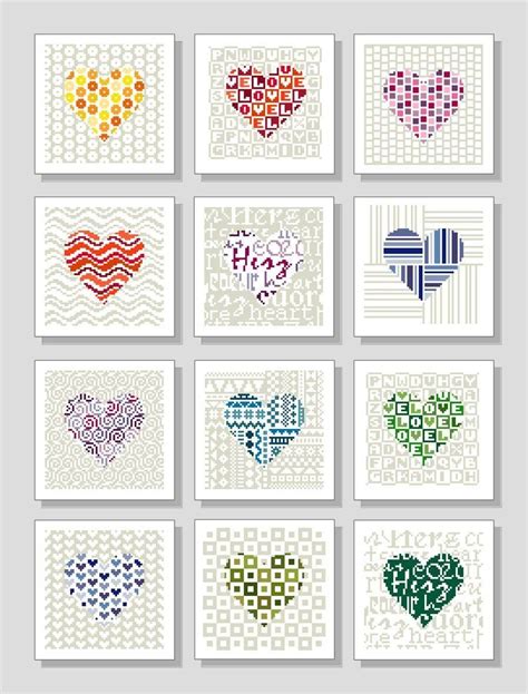 Dieser pinnwand folgen 507 nutzer auf pinterest. Unisono Stickvorlagen - Herz-Designs | Printing on fabric ...
