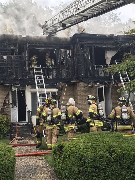 ‘total Loss Flames Engulf 7 Unit Townhome In Frederick Maryland