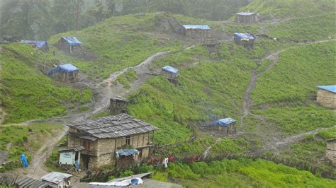 Living With The Poor But Very Happy People In Nepal Natural Beauty Of Nepali Village