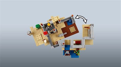 Lavant Poste Dans Le Désert 21121 Lego Minecraft Sets