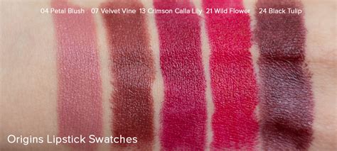 Origins Blooming Bold Lipsticks Review And Swatches — Laura Loukola
