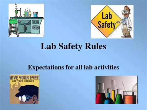 ppt lab safety rules powerpoint presentation free download id 6806127