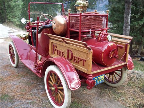 1915 Model T Ford Chemical Fire Truck Information