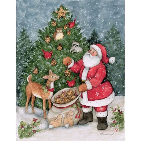 Lang Companies Father Christmas Classic Christmas Cards By Susan