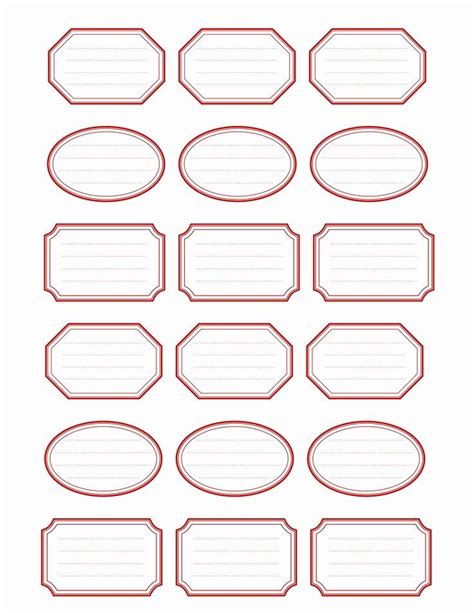 Pin on examples label templates printable