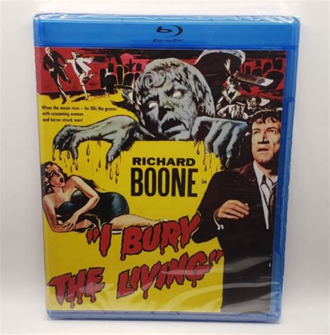 I Bury The Living Blu Ray 1958 Scream Factory New Oop Richard Boone 826663174748 Ebay