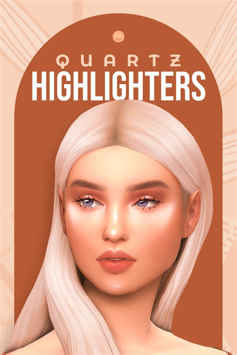 Quartz Highlighters Twistedcat The Sims 4 Skin Sims 4 Cc Makeup