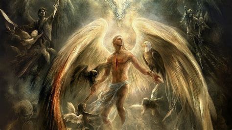 Spiritual Battle Spirit Battle Demon Angels Hd Wallpaper Peakpx