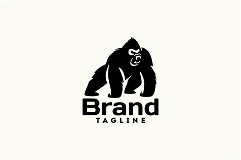 Gorilla Logo Design ~ Logo Templates ~ Creative Market