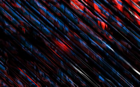 Sunlight Abstract Red Reflection Blue Texture Diagonal Lines