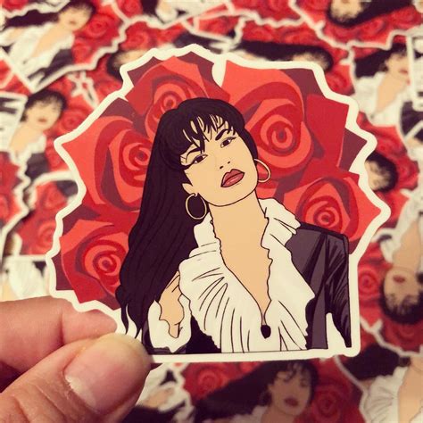 selena quintanilla sticker etsy