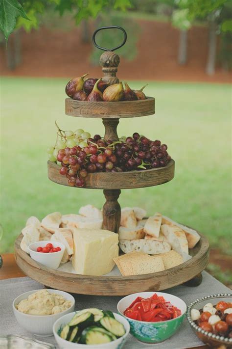 cheese fruit platter love  wooden food display