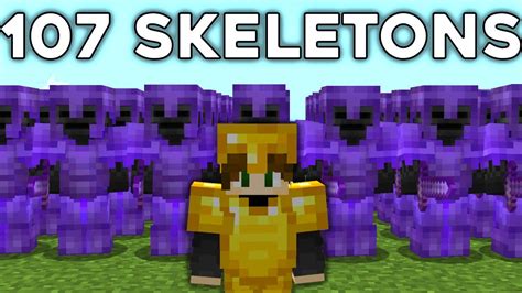 107 Netherite Wither Skeletons Vs Minecraft Smp Scripted Video Youtube