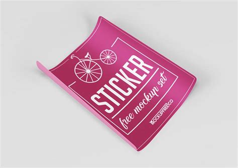 Download Square Sticker Free PSD Mockups » CSS Author