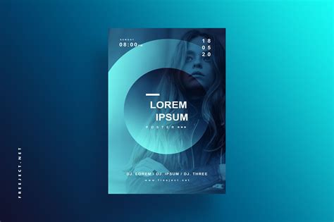 Free Photoshop Poster Design Template Addictionary
