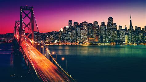 San Francisco California Cityscape 4k