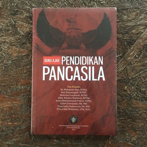 Jual Buku Ajar Pendidikan Pancasila Ub Mohamad Anas Dkk Shopee Indonesia