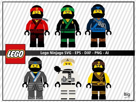 Lego Ninjago Svg